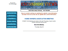 Tablet Screenshot of escondidoviews.com